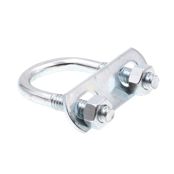 Prime-Line Round U-Bolt, 1/4"-20, 1 in W, 1-3/4 in H, Zinc Plated Steel, 10 PK 9071912 - main